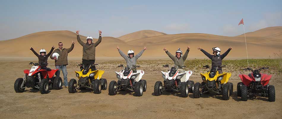 Quad Selbstfahrer Tour in Swakopmund