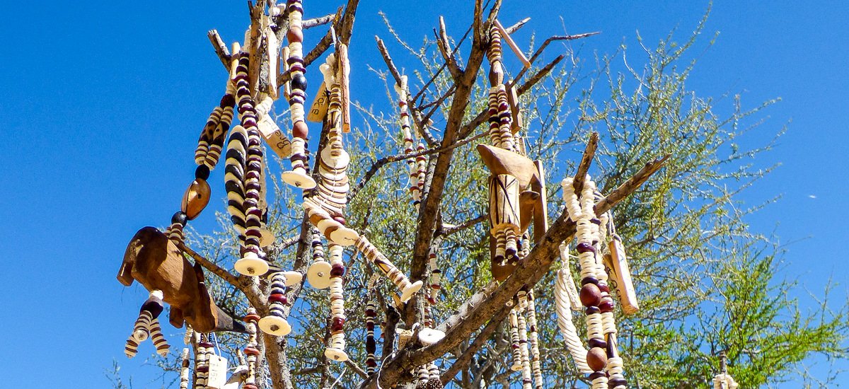 San Schmuck Namibia Mahango