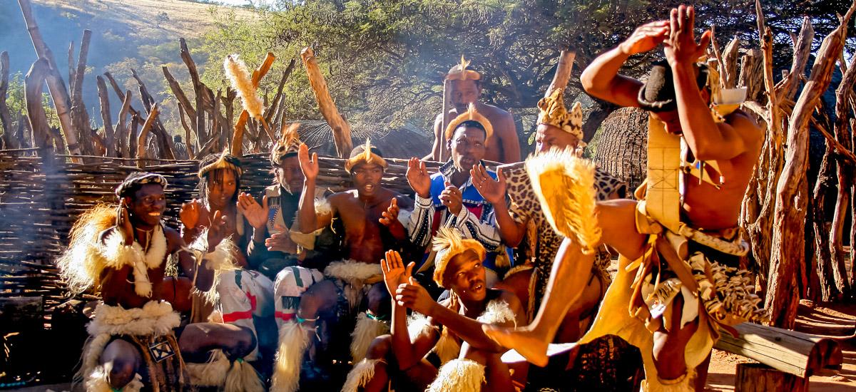 Suedafrika-Addo Swasi Tanz